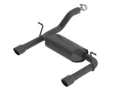 Borla Touring Stainless Steel Axle-Back Exhaust System For 2018 Jeep Wrangler Jl/Jlu 3.6L – Black-Coated With 3.5-Inch Tips 1