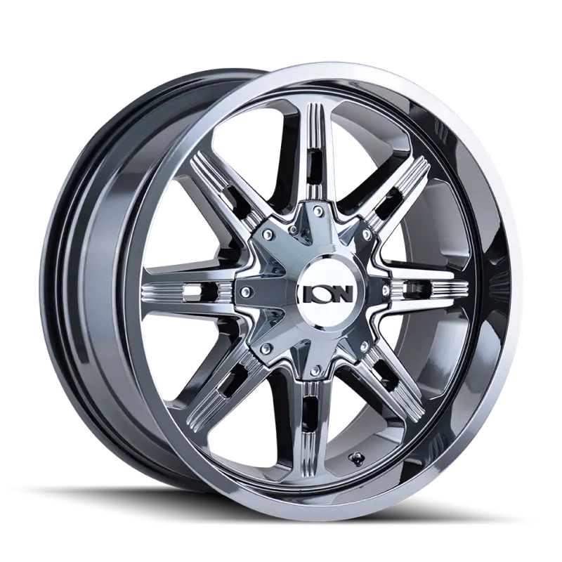 Ion Type 184 20X9 / 8X165.1 Bp / 0Mm Offset / 130.8Mm Hub Chrome Wheel 1