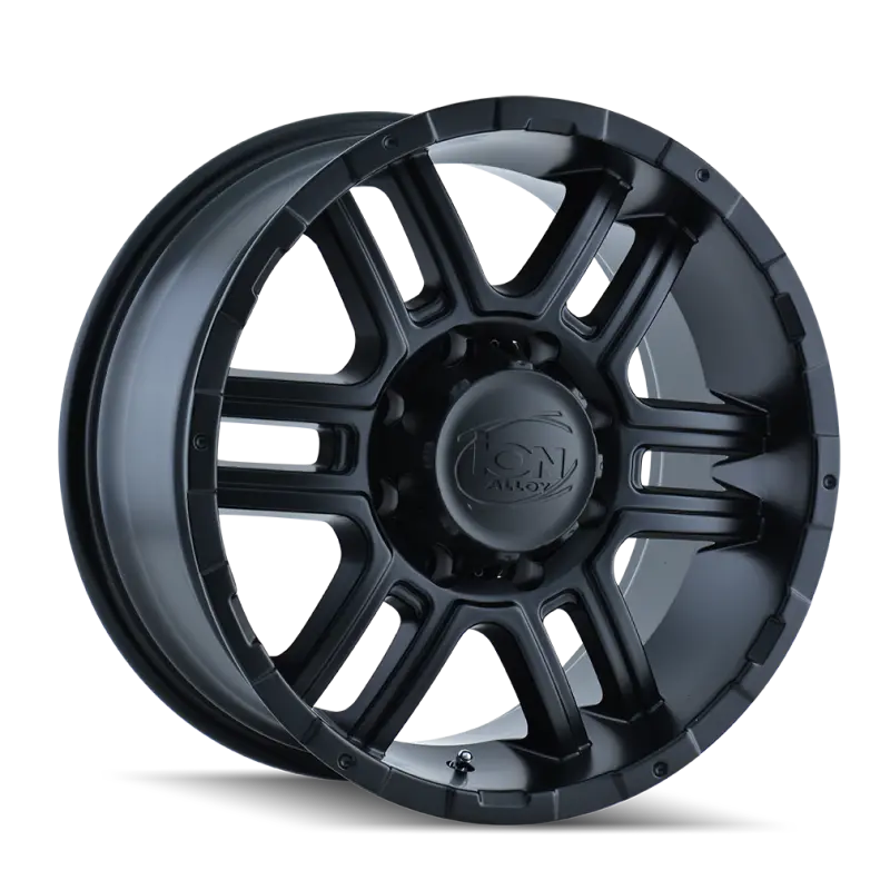 Ion Type 179 17X8 / 8X170 Bp / 10Mm Offset / 130.8Mm Hub Matte Black Wheel 1