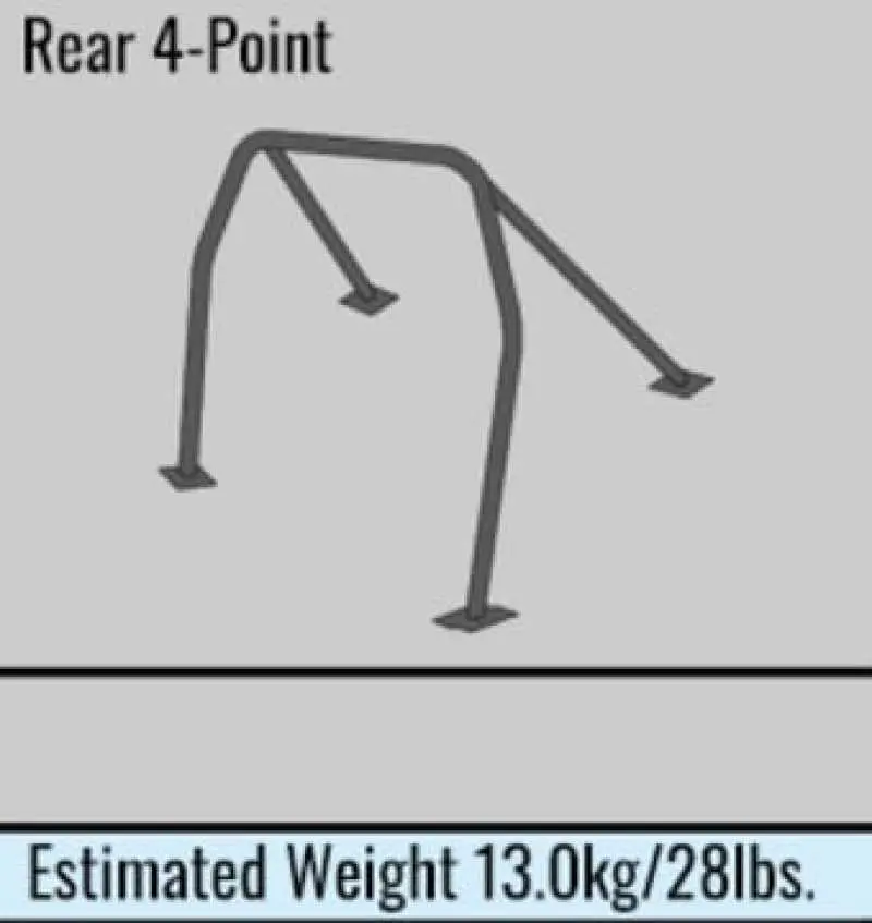 Cusco Chro Moly 4 Passenger 4 Point Roll Cage (S/O / No Cancel) 1