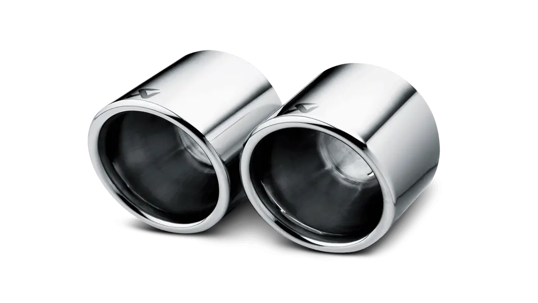 Akrapovič Titanium Rear Exhaust Tip Set For Mini Cooper S & Cabrio (R56/R57) 1