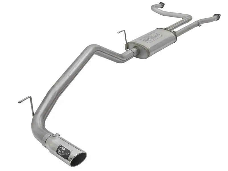 Afe Mach Force Xp Cat-Back Exhaust System For 2016–2017 Nissan Titan Xd V8 5.6L – 2.5-Inch Polished Tip 1