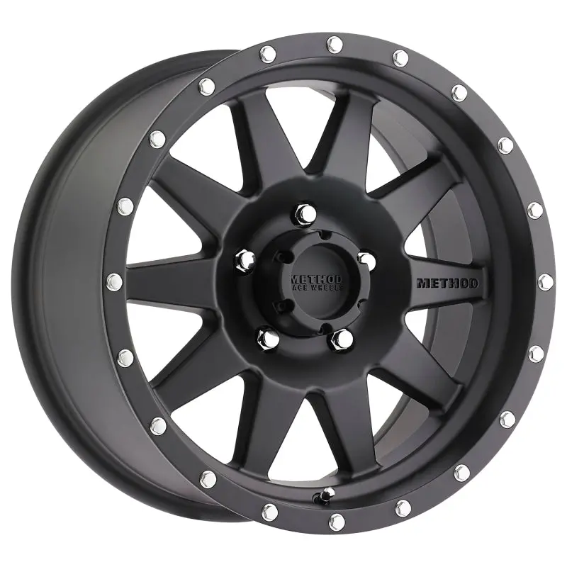 Method Mr301 The Standard Matte Black Wheel – 18X9", +18Mm Offset, 5X150, 116.5Mm Cb 1