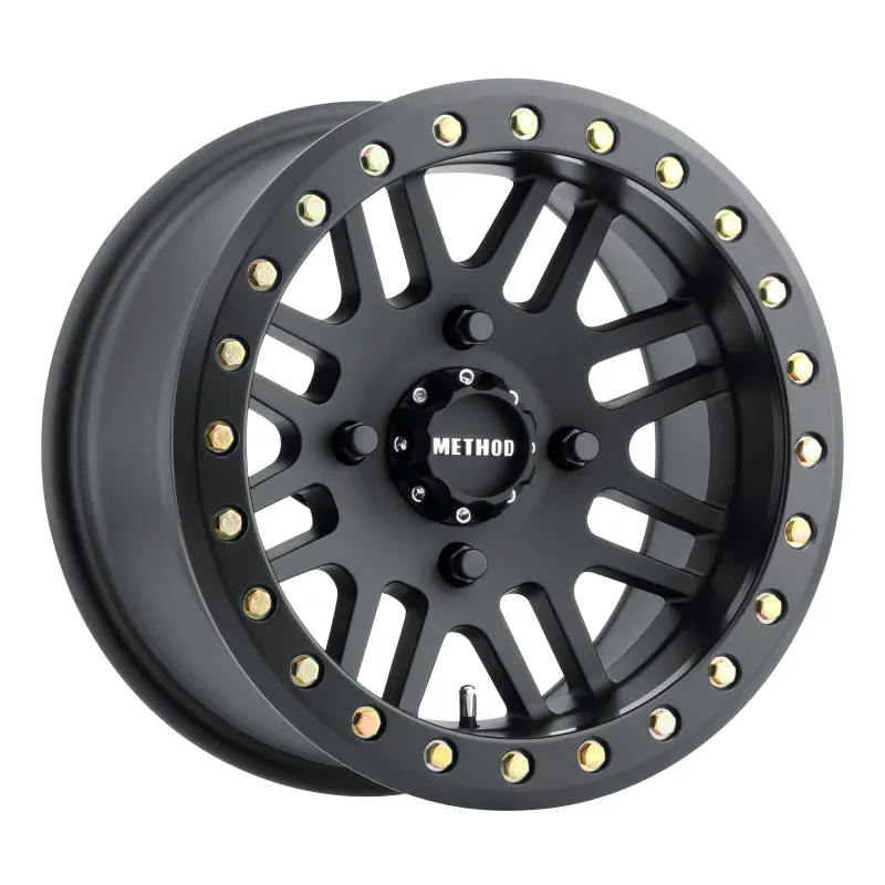 Method Mr406 Utv Beadlock Wheel – 14X8, 4+4 / -2Mm Offset, 4X156, 132Mm Cb, Matte Black W/ Bh-H20875 1