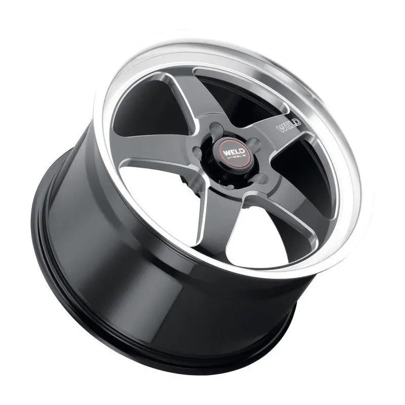 Weld 18X5 Ventura Drag 5X120.65 Et-10 Bs2.60 Gloss Blk Mil Dia 78.1 1