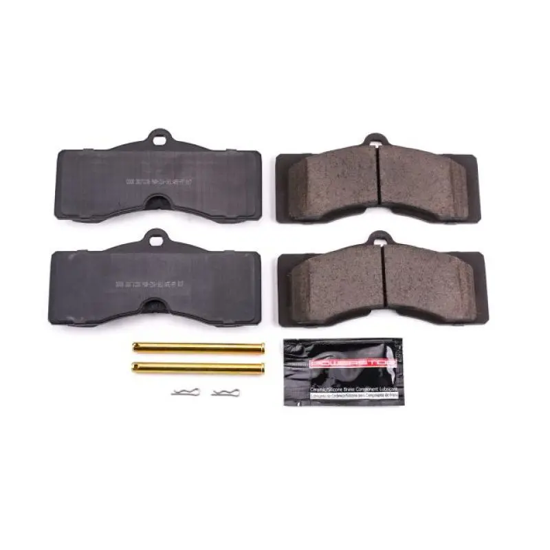 Power Stop Z23 Evolution Sport Brake Pads – Front Or Rear, Includes Hardware, Fits 1969 Chevrolet Camaro 1