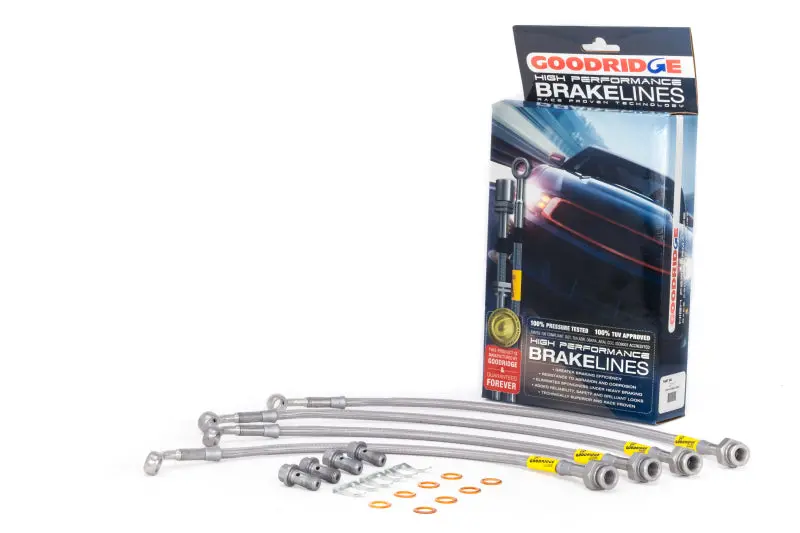 Goodridge Stainless Steel Brake Line Kit For 2004–2007 Nissan/Datsun Armada 1