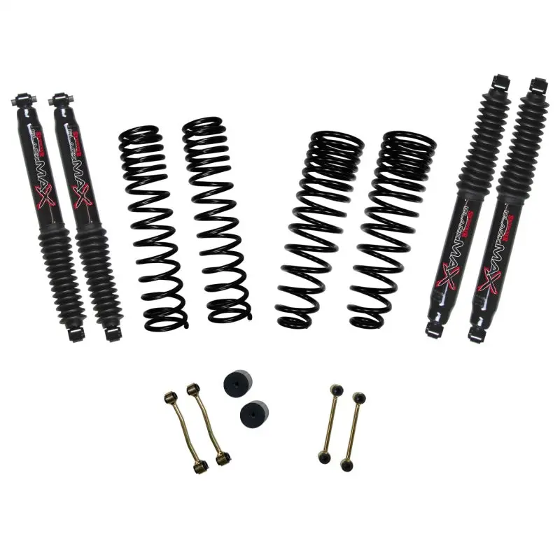 Skyjacker Suspension Lift Kit 2.5In Fr 1.5In Rr W/ Blk Max Shocks 2020 Jeep Gladiator Jt - Rubicon 1