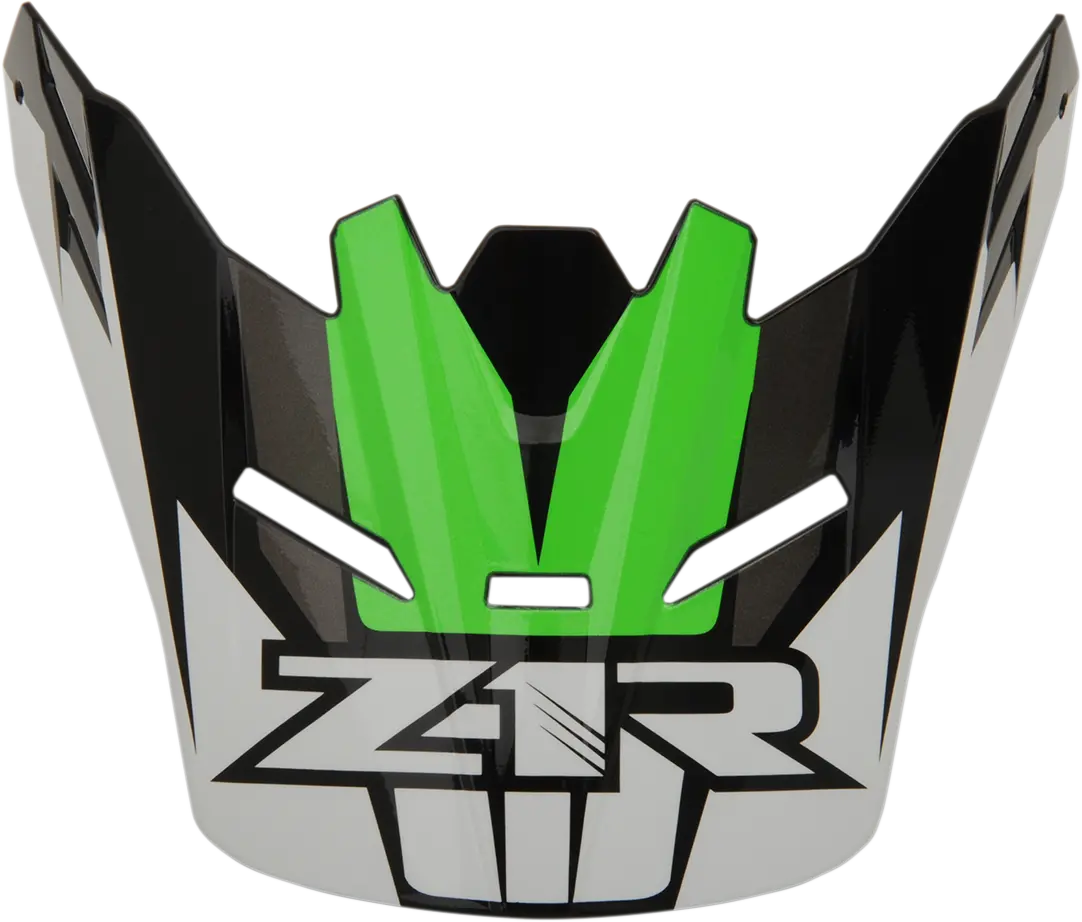 Z1R Youth Ascend Rise Visor Kit – Green, Model 0133-1057 1