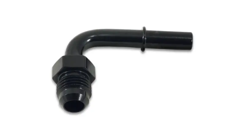 90-Degree An Push-On Efi Adapter For An-6 Fittings With 0.375-Inch Barb 1