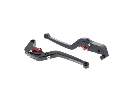 Evotech Folding Clutch And Brake Lever Set For Ducati Scrambler Desert Sled, Monster 797 & 821 1