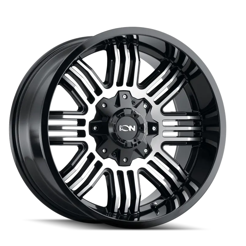 Ion Type 144 Alloy Wheel – 20X9, 5X127, +18Mm Offset, 87.1Mm Hub Bore, Black/Machined 1