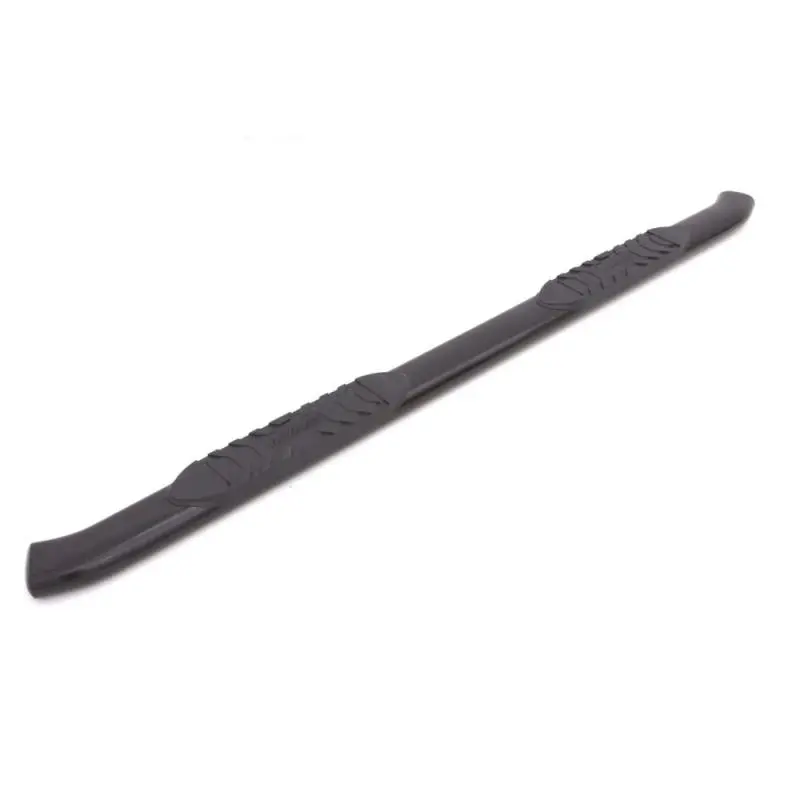 Lund 5-Inch Oval Steel Nerf Bars For 2019 Chevrolet Silverado 1500 Crew Cab – Curved Design, Matte Black Finish 1