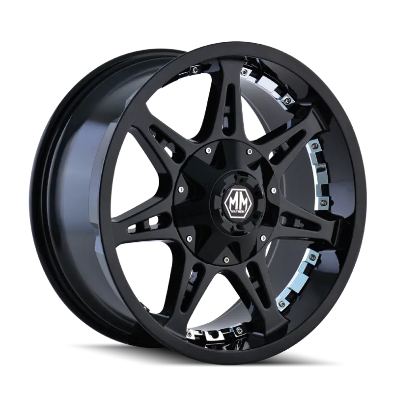 Mayhem 8060 Missile 20X9 / 6X135 Bp / 18Mm Offset / 106Mm Hub Black Wheel 1