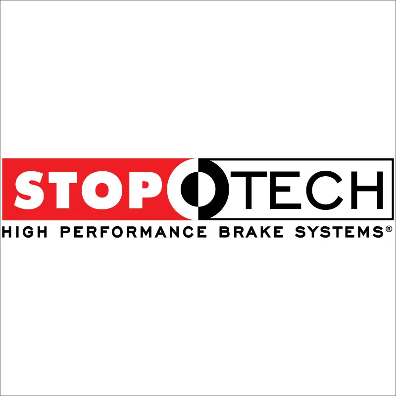 Stoptech 08 Subaru Impreza Wrx (Exc Sti) Rear Slotted Sport Brake Kit 1