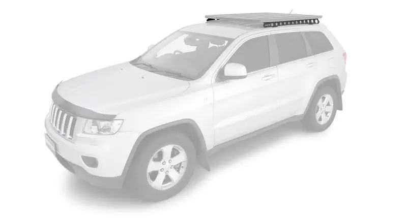 Rhino-Rack Backbone Mounting System For 2011–2021 Jeep Grand Cherokee Wk2 (4Dr, Metal Roof Rails) – Black 1