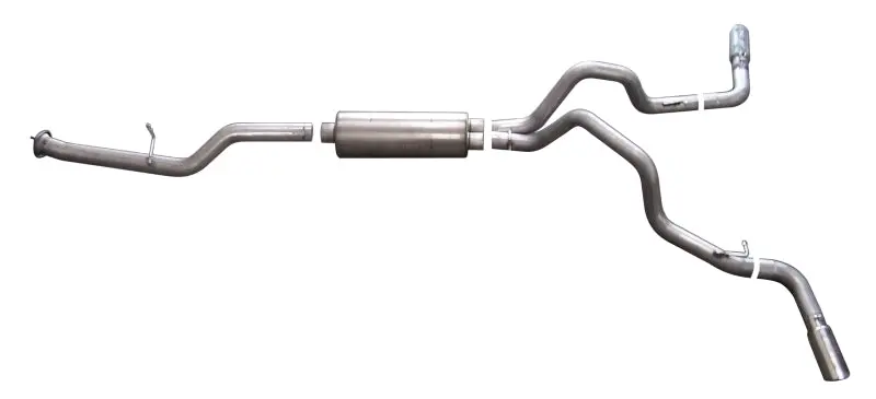 Gibson Cat-Back Dual Exhaust For 2007–2009 Chevrolet Silverado 2500 Hd Lt (6.0L, 3") 1
