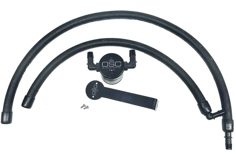 J&L Oil Separator For 2009–2018 Ram 1500 5.7L – Passenger Side, Black Anodized, 3.0 Quart Capacity 1