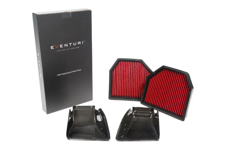 Eventuri Bmw F8X M2C/M3/M4 - Panel Filter Pair - For Factory Intake Only 1