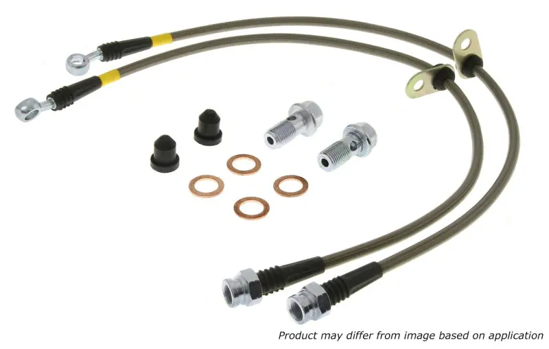 Stoptech Stainless Steel Rear Brake Lines – 2000–2006 Nissan Sentra Se-R 1