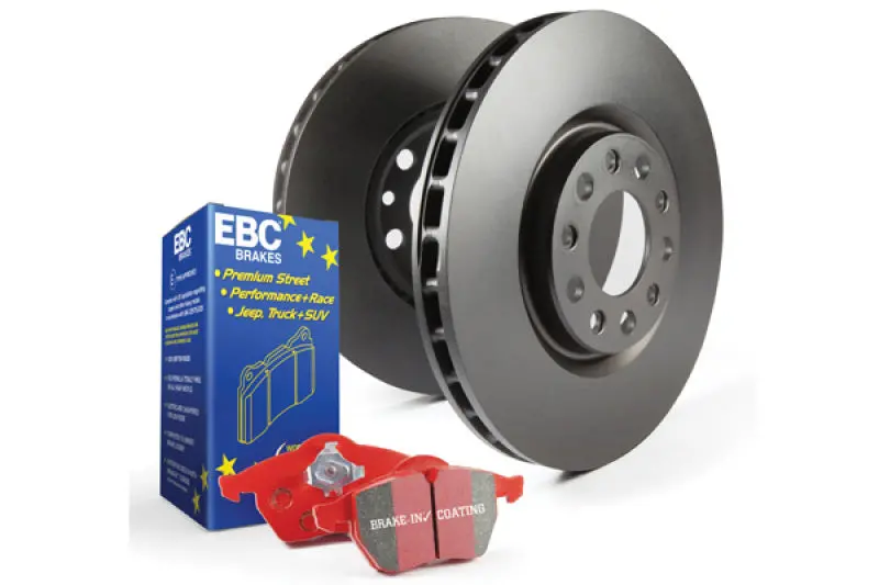 Stage 12 Brake Kit: Ebc Redstuff Pads + Rk Rotors 1