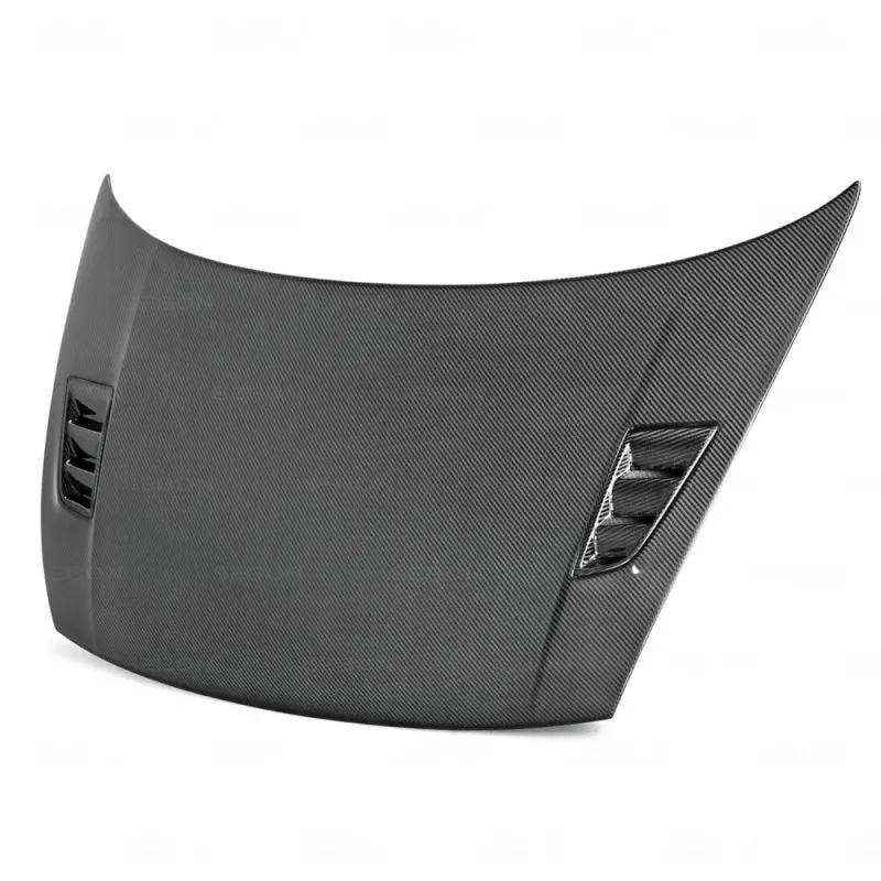 Seibon Carbon Fiber Hood – Mgii-Style For 2006–2007 Honda Civic Sedan 1