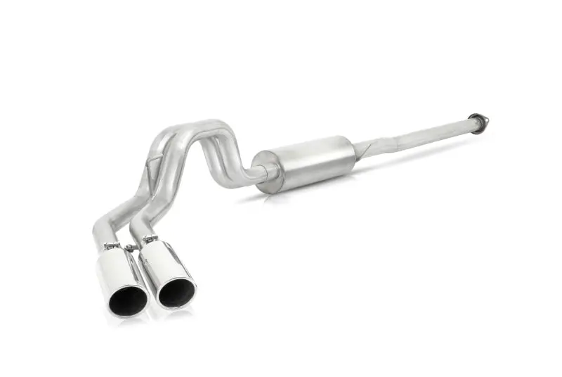Gibson Dual Exhaust System – Cat-Back Setup For 2015–2019 Ford F-150 Xl With 5.0L V8 (3"/2.5" Stainless Steel) 1