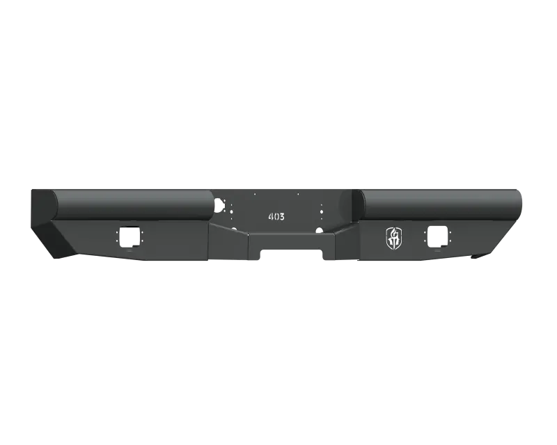 Road Armor Vaquero Rear Bumper – Non-Winch Design For 2003–2009 Dodge Ram 2500, Textured Black 1