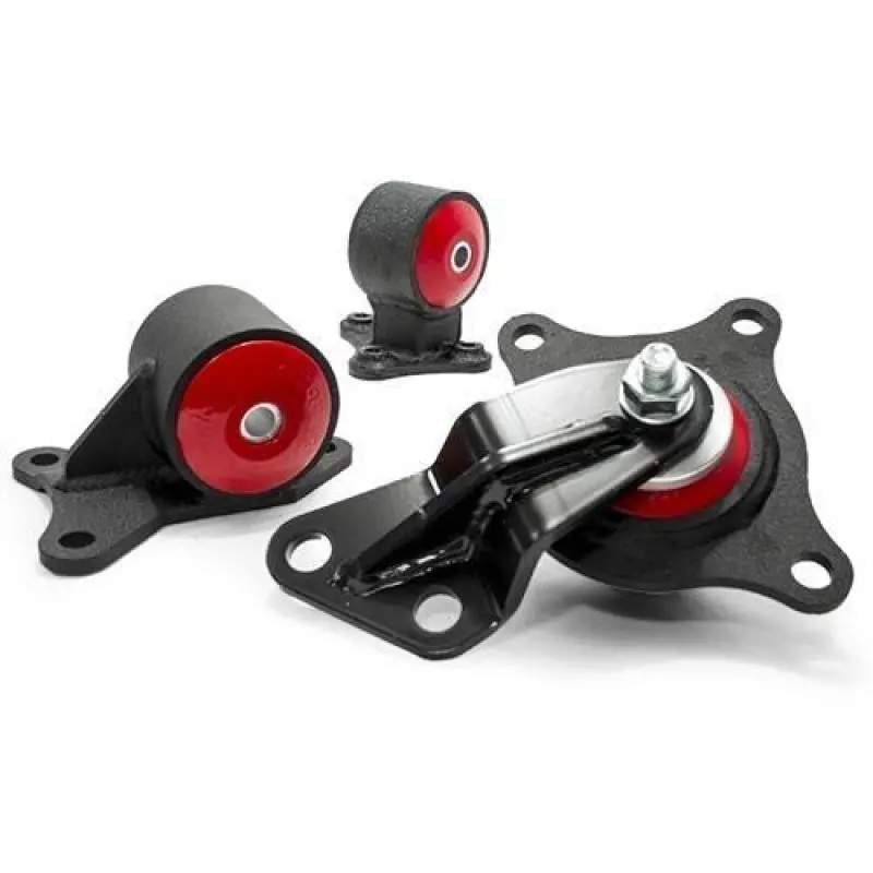 Innovative D-Series Engine Mounts For 2001–2005 Honda Civic – Black Steel W/ 75A Bushings 1