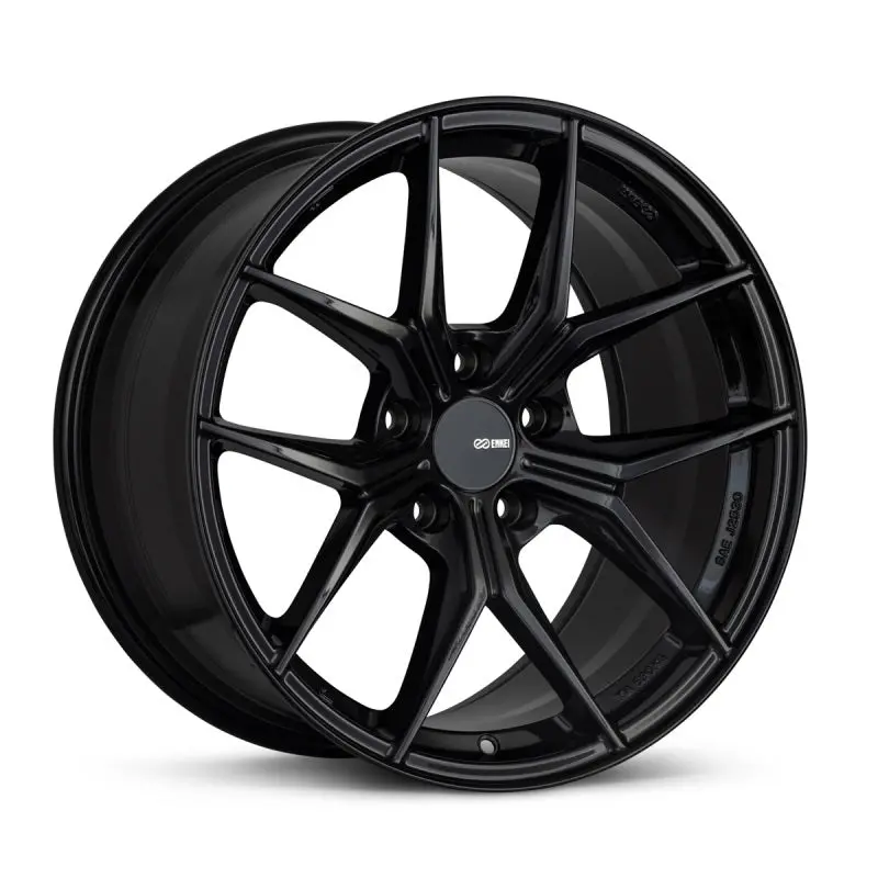 Enkei Tsr-X 18X9 Inch Gloss Black Alloy Wheel – 5X114.3 Bolt Pattern, 38Mm Offset 1