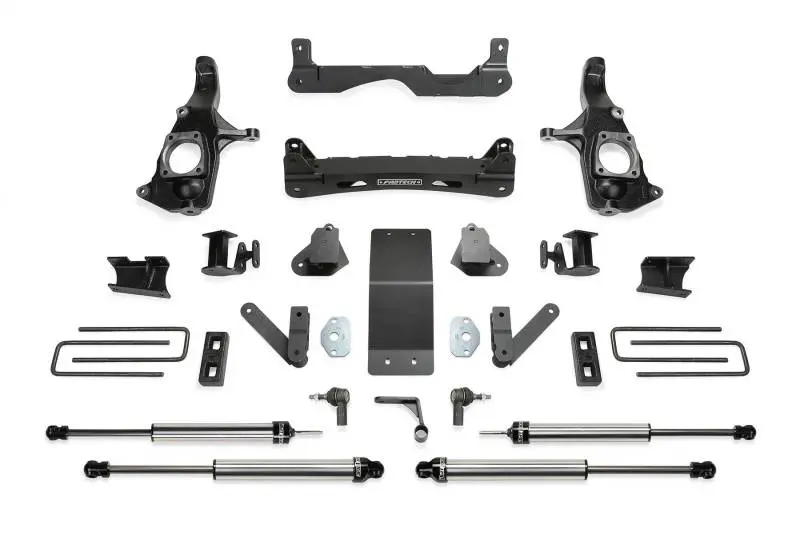 Fabtech 4-Inch Performance Lift System With Dual-Linked Shocks For 2011–2019 Gm 2500Hd (2Wd/4Wd) 1