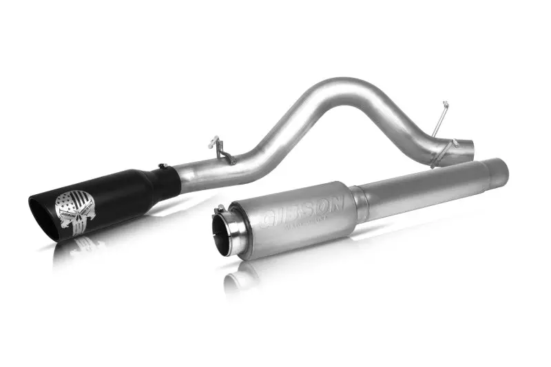 Gibson Patriot Skull Series Stainless Steel Cat-Back Exhaust – 4" Single Exit For 2010–2011 Gmc Sierra 1500 Sle (4.8L) 1