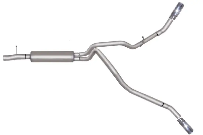 Gibson Dual Exhaust System For 2017–2018 Ford F-250 Super Duty King Ranch 6.2L – Aluminized Steel 1