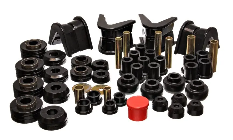Energy Suspension Hyper-Flex Master Bushing Kit – Black Polyurethane Set For 1973–1979 Ford F-150 4Wd 1